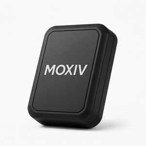 MOXIV Hidden Magnetic GPS Tracker for Vehicles – Real-Time GPS Locator with Anti-Theft Alarm